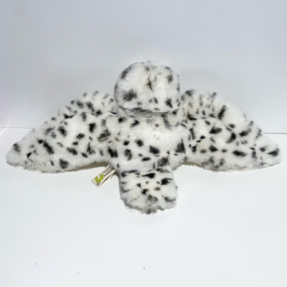 Folkmanis Puppet Plush Snowy‎ Owl Toy - White and Black - Picture 6 of 9
